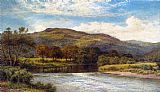 The Conway Near Bettws y Coed by Benjamin Williams Leader